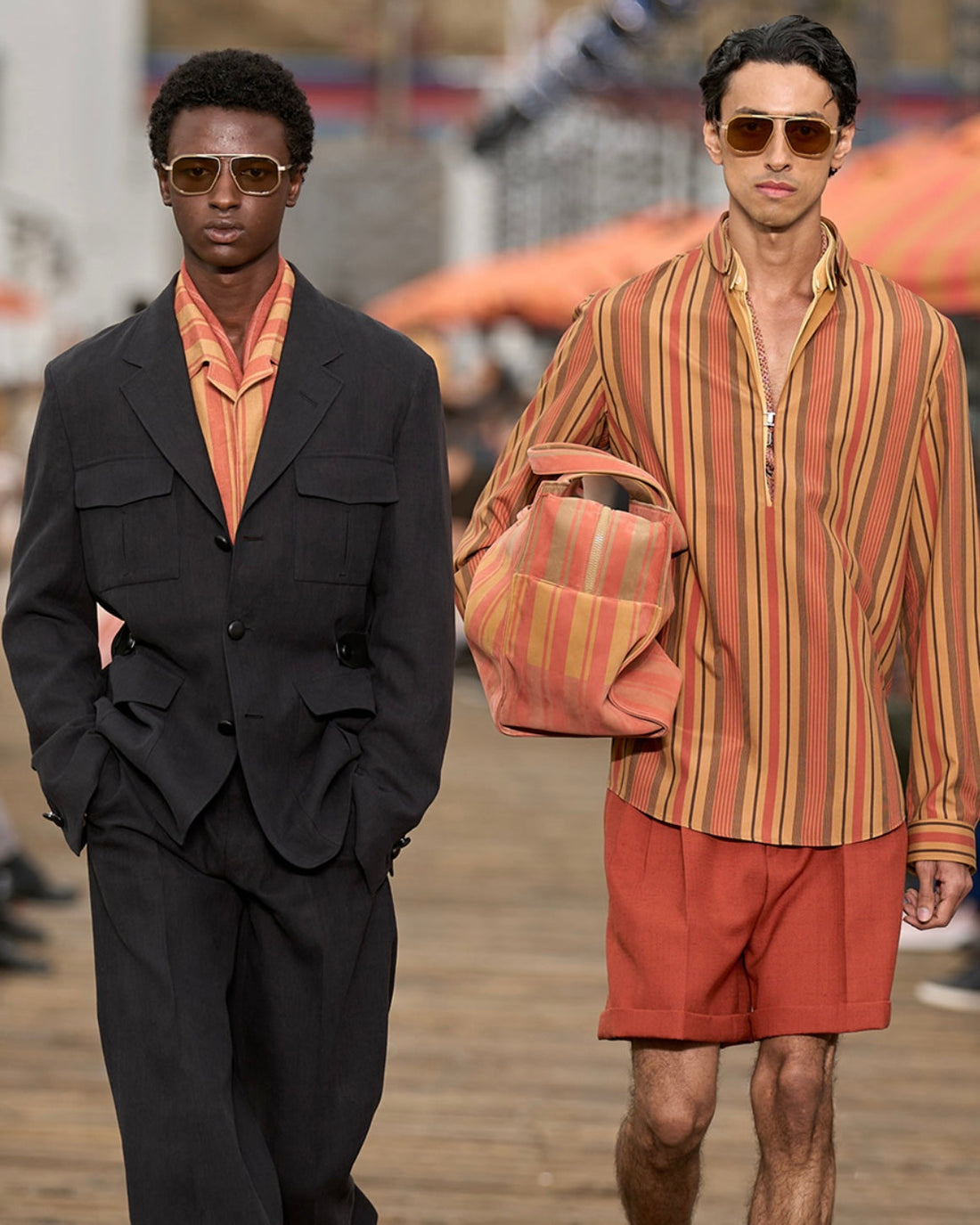 Zegna La Villeggiatura 27: a elegância do verão italiano ganha novos contornos através dos óculos masculinos.