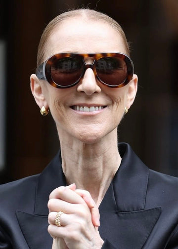 Céline Dion: os óculos que estão marcando seu retorno aos holofotes.