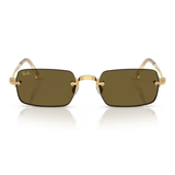 Dourado Artista + Lente Marrom Escuro