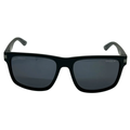 Preto Fosco + Lente Cinza Escuro / Acetato / 56
