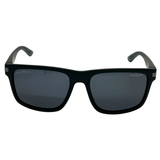 Preto Fosco + Lente Cinza Escuro