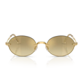 Dourado + Lente Marrom Degrade Espelhado / Metal / 54