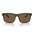 Preto fosco + Lente Marrom / Injetado / 57