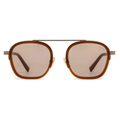 Castanho Escuro Brilhante + Lente Roviex / Metal / 51
