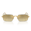 Dourado + Lente Degrade Ouro Espelhado / Metal / 54