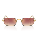 Dourado + Lente Violeta Degrade