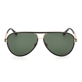 Preto + Lente Verde / Metal / 63