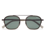 Cinzento Brilhante + Lente Verde