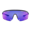 Azul Metalico Fosco + Lente Azul Espelhada / Acetato / 145