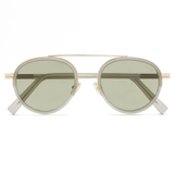 Cinzento Brilhante + Lente Verde