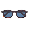 Havana Vermelho + Lente Azul / Acetato / 47