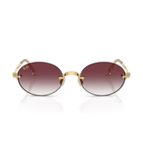 Dourado + Lente Violeta Degrade