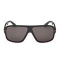 Preto + Lente Cinza / Acetato / 63
